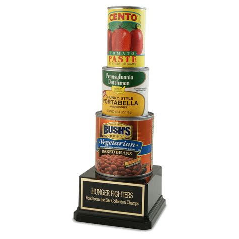 food drive trophy|far out food trophy.